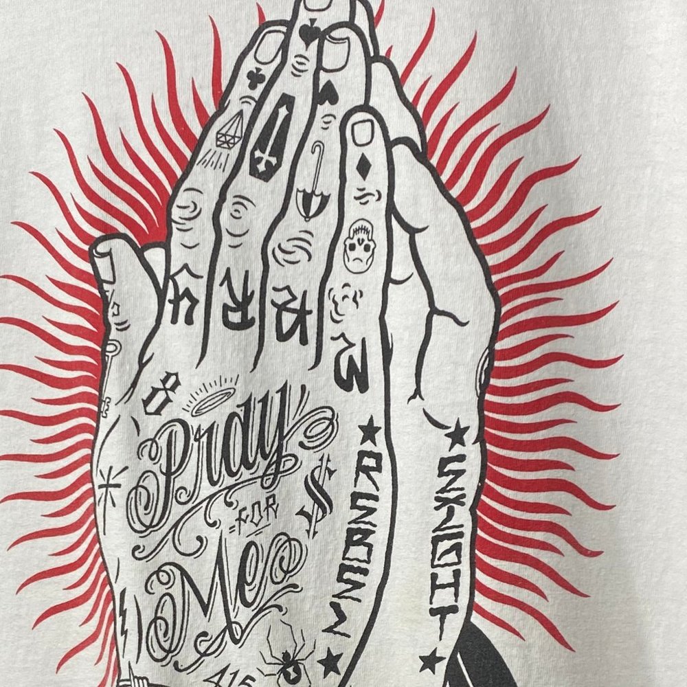 REBEL 8 PRAY FOR ME , T SHIRT - Picture 3 of 8
